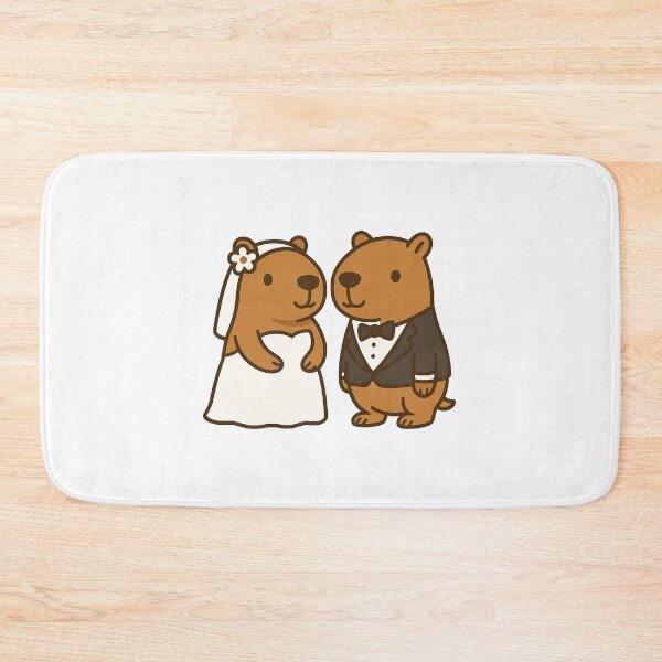Item preview, Wedding or Engagement Capybara designed and sold by Thale's Designs.