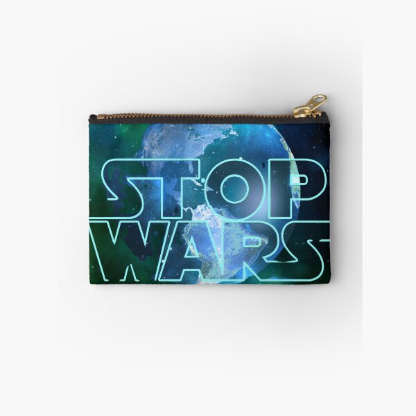 Item preview, Stop Wars Earth Peace Design – Anti-War Space Message Poster designed and sold by ddproducts.