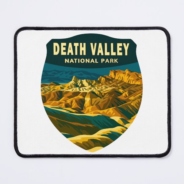 Item preview, Death Valley National Park Retro Sticker designed and sold by Ismeal Von.