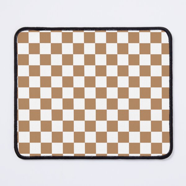Item preview, Mocha mousse and white checkerboard designed and sold by Karf ..