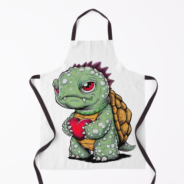 Item preview, turtle with heart designed and sold by QuanntixArt.