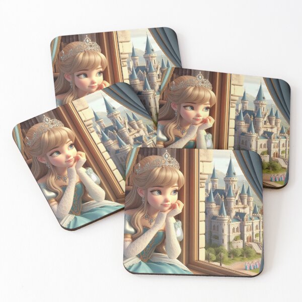 Item preview, Dreamy Princess & Enchanted Castle Window View designed and sold by choder61.
