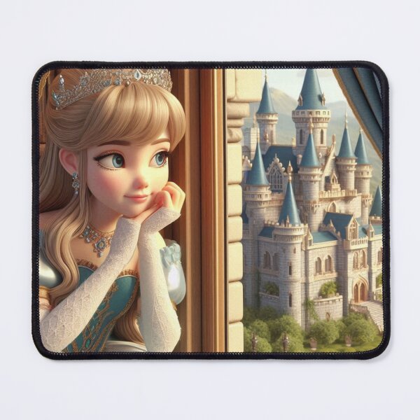 Item preview, Dreamy Princess & Enchanted Castle Window View designed and sold by choder61.