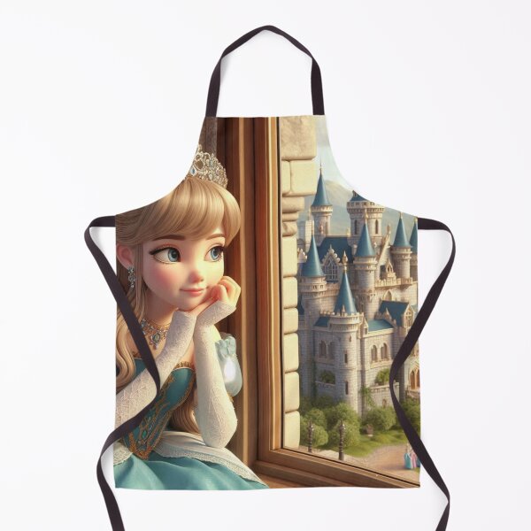 Item preview, Dreamy Princess & Enchanted Castle Window View designed and sold by choder61.
