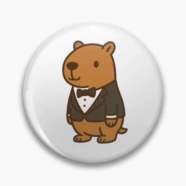 Item preview, Wedding Groom Capybara designed and sold by Thale's Designs.
