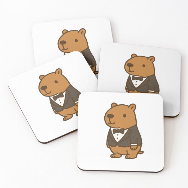 Item preview, Wedding Groom Capybara designed and sold by Thale's Designs.