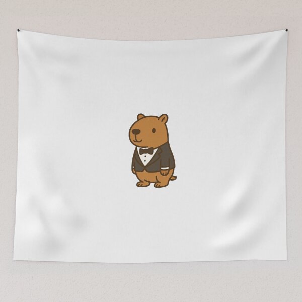 Item preview, Wedding Groom Capybara designed and sold by Thale's Designs.