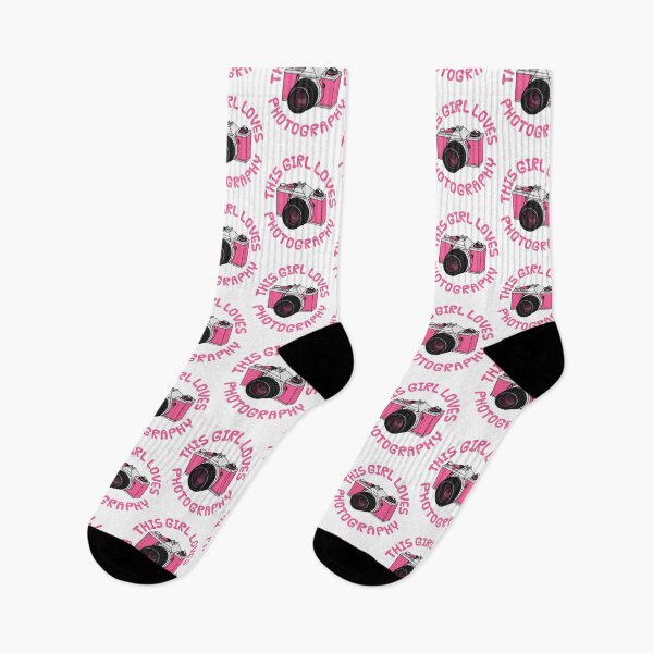 Item preview, This Girl Loves Photography, Retro Camera, Female Photographer designed and sold by doodlerob.