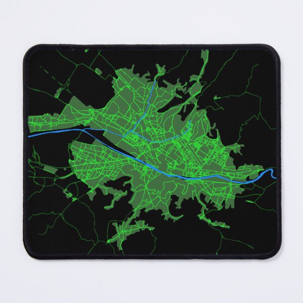 Item preview, RainFlorence green Map designed and sold by StengelArt.