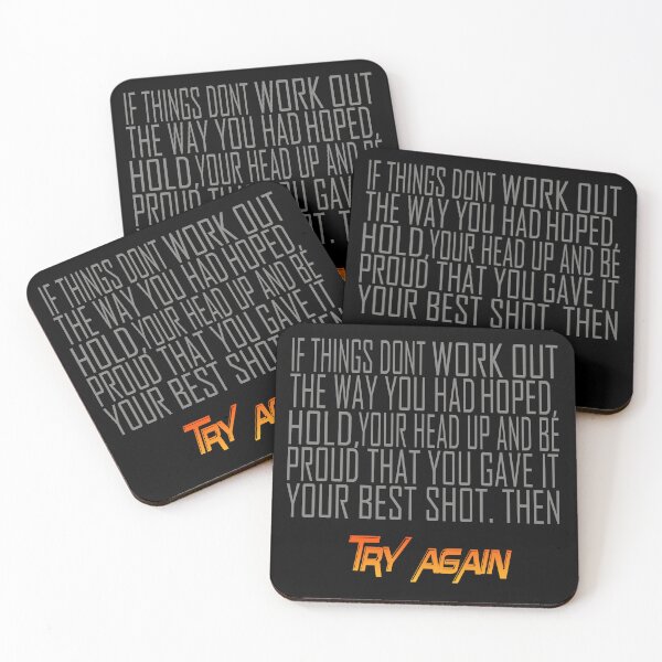 Item preview,  Try Again – No Quit designed and sold by FMQ Store.