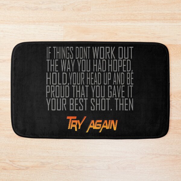 Item preview,  Try Again – No Quit designed and sold by FMQ Store.