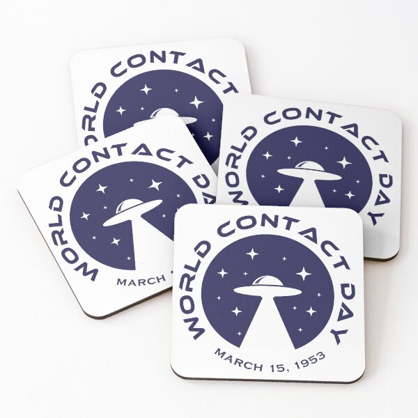 Item preview, World Contact Day - UFO designed and sold by joshpincus.