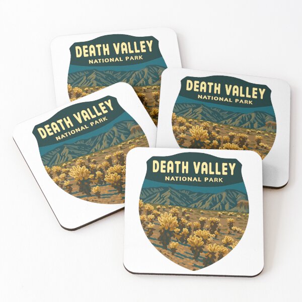 Item preview, Death Valley National Park Retro Sticker designed and sold by Ismeal Von.