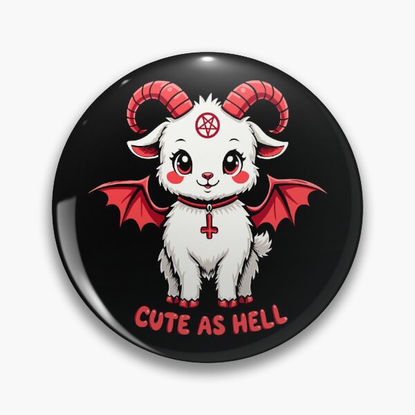 Item preview, Cute As Hell designed and sold by byebyesally.