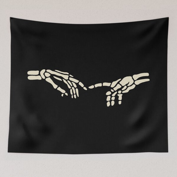 Item preview, Skeleton Hands – Creation of Adam Parody designed and sold by byebyesally.