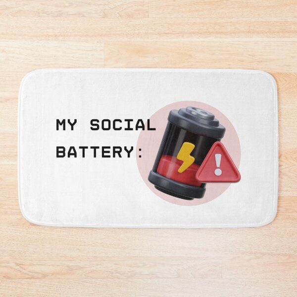 Item preview, Social Battery designed and sold by Manukiino.