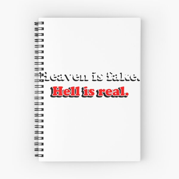 Item preview, Heaven is fake. Hell is Real. designed and sold by joshpincus.
