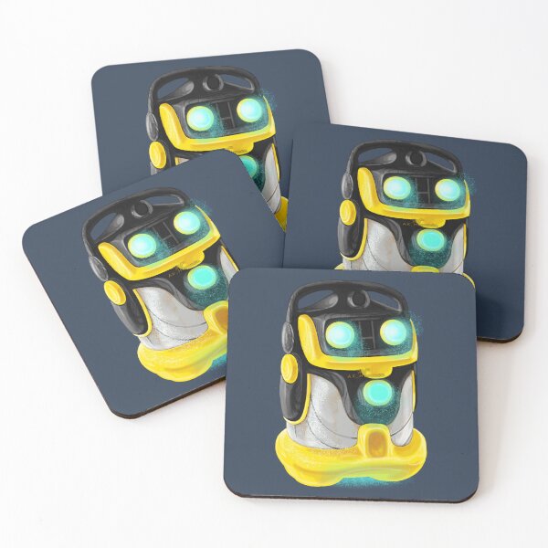 Item preview, Asimov Vaccuum Cleaner Robot, Painting designed and sold by AK-Hevonen.