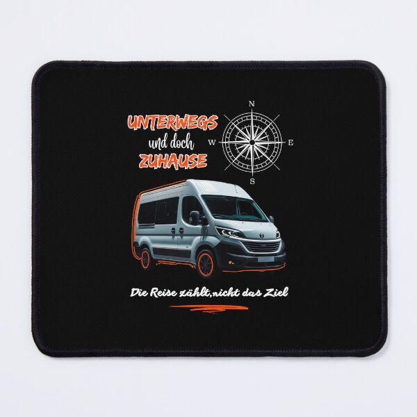 Item preview, Campsite van camper motorhome saying-On the road and yet at home designed and sold by Zerberus71.