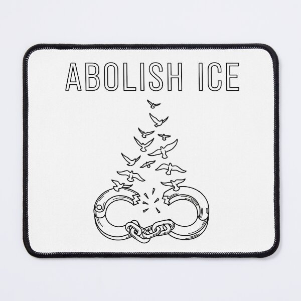 Item preview, Abolish ICE - Minimalist Broken Chains Freedom Birds Line Art designed and sold by j-2k.