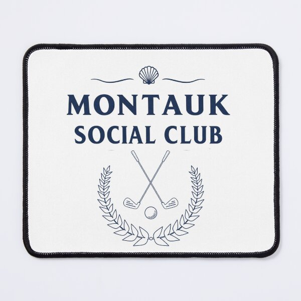 Item preview, Montauk Social Club Shirt – Coastal Preppy Aesthetic for Summer Vibes & East Coast Style designed and sold by FitEnvy.