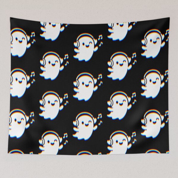 Item preview, EDM Ghost Vibes – Glitched Music Spirit Cute designed and sold by Taans-Creation.