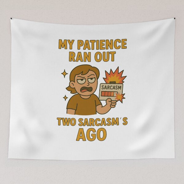 Item preview, Two Sarcasms Ago: The Final Eye Roll designed and sold by inkNext.