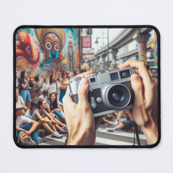 Item preview, Street Photographer – Vintage Leica Camera Urban Art designed and sold by ashokreddy343.