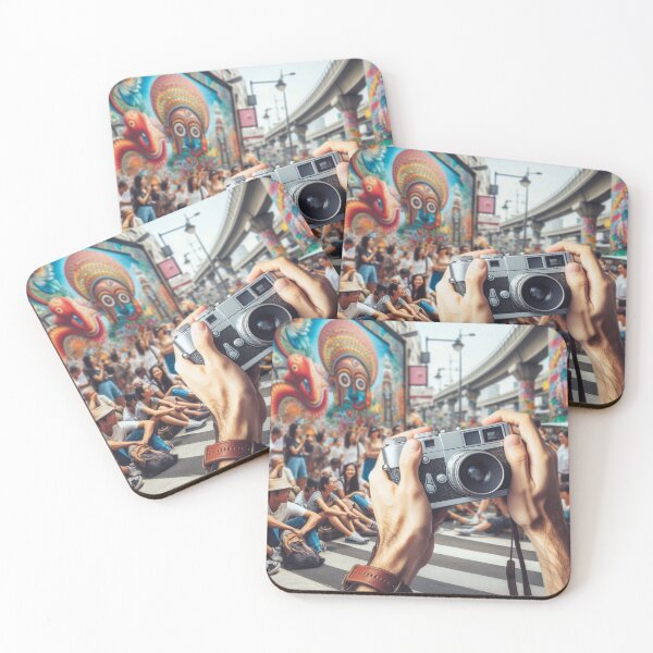 Item preview, Street Photographer – Vintage Leica Camera Urban Art designed and sold by ashokreddy343.