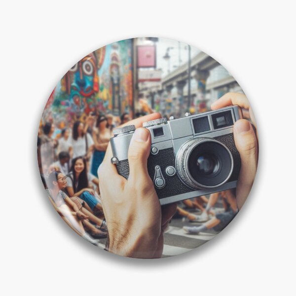 Item preview, Street Photographer – Vintage Leica Camera Urban Art designed and sold by ashokreddy343.