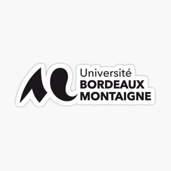 Artikel-Vorschau von Université de Bordeaux, designt und verkauft von Orange-Monkeys.