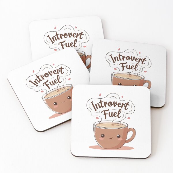 Item preview, Introvert Fuel Coffee Mug Design - Funny Caffeine Lover Gift designed and sold by dariadov.