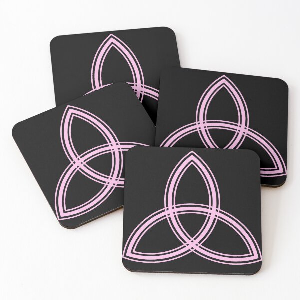 Artikelvorschau, Triquetra Baby Pink entworfen und verkauft von The Artless Archer.