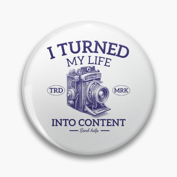 Item preview, I turned my life into content, send help designed and sold by Peerless-Prime.