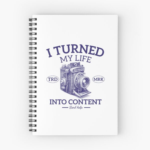 Item preview, I turned my life into content, send help designed and sold by Peerless-Prime.