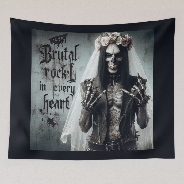 Item preview, Gothic Rocker Skull Veil designed and sold by Voodoo Store Paranormal Collections.