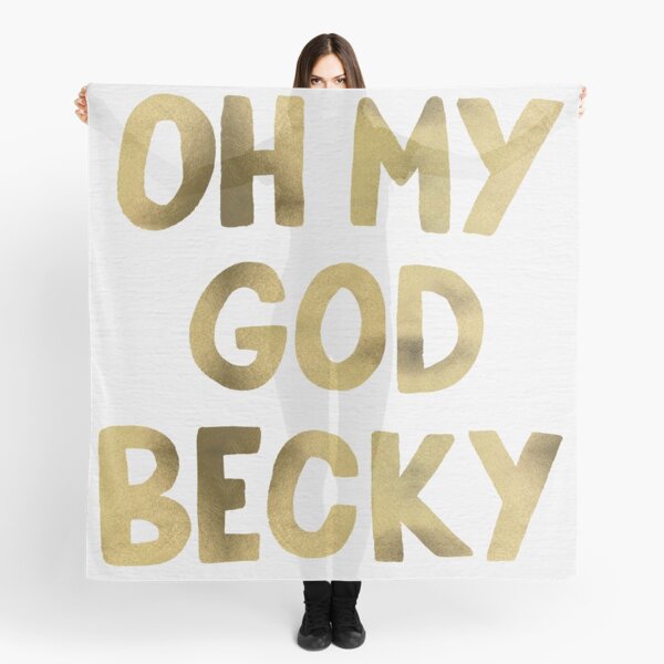 Oh My God Becky – Gold Scarf