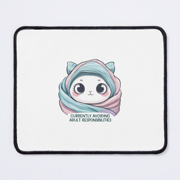 Item preview, Currently Avoiding Adult Responsibilities Funny Procrastination Sticker designed and sold by dariadov.