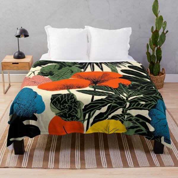 Item preview, Jungle Botanical Floral Pop Art Design designed and sold by Altered Pixels.
