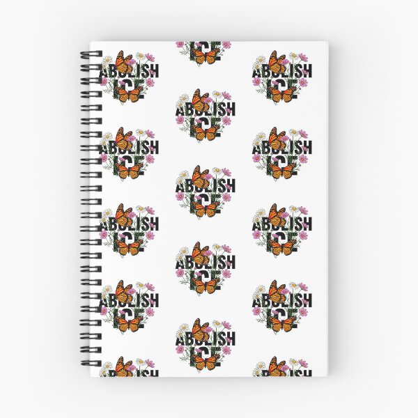 Item preview, Abolish ICE Monarch Butterfly & Wildflowers | Migration is Beautiful designed and sold by j-2k.