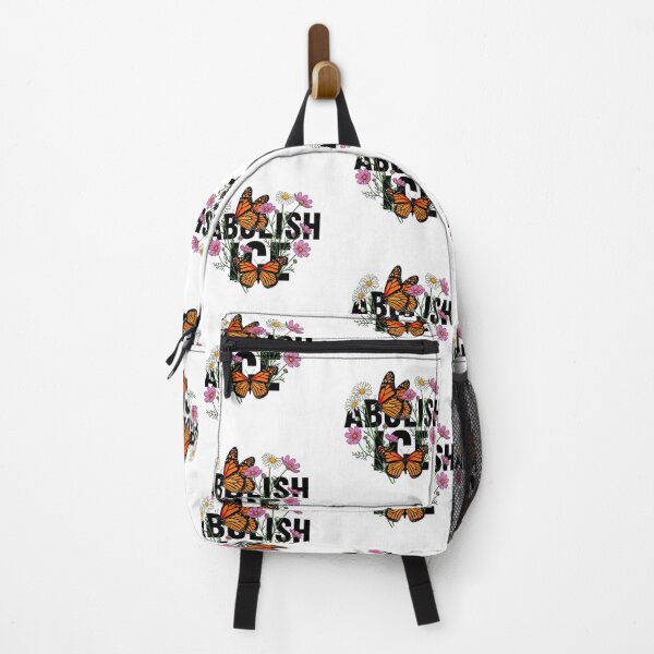 Item preview, Abolish ICE Monarch Butterfly & Wildflowers | Migration is Beautiful designed and sold by j-2k.