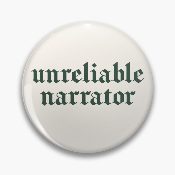 Item preview, Unreliable Narrator - Gothic Literary Aesthetic Typography designed and sold by CranberrySodaCo.