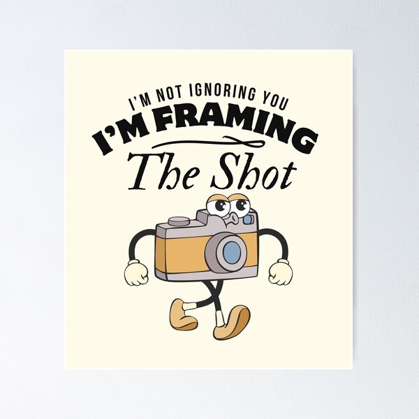 Item preview, I'm not ignoring you, I'm framing the shot designed and sold by Peerless-Prime.