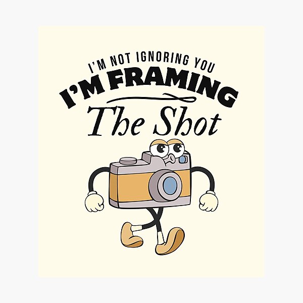 Item preview, I'm not ignoring you, I'm framing the shot designed and sold by Peerless-Prime.