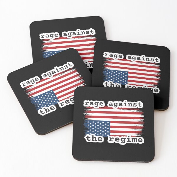 Item preview, Rage Against the Regime Distressed Flag Protest  designed and sold by The Junto Shop.