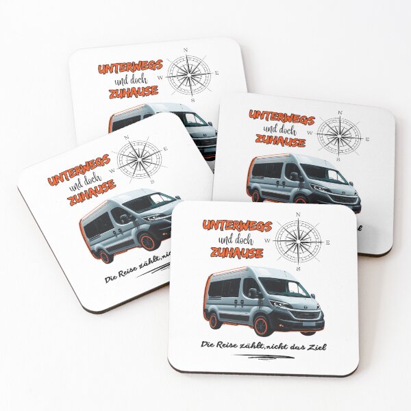 Item preview, Campsite van camper motorhome saying-On the road and yet at home designed and sold by Zerberus71.