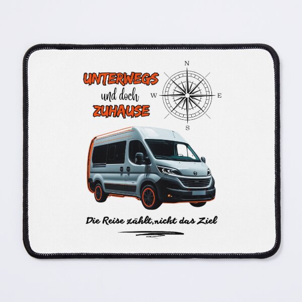 Item preview, Campsite van camper motorhome saying-On the road and yet at home designed and sold by Zerberus71.