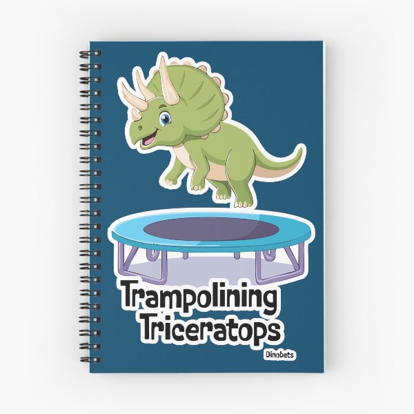 Item preview, Trampolining Triceratops Dinobets designed and sold by peterdy.