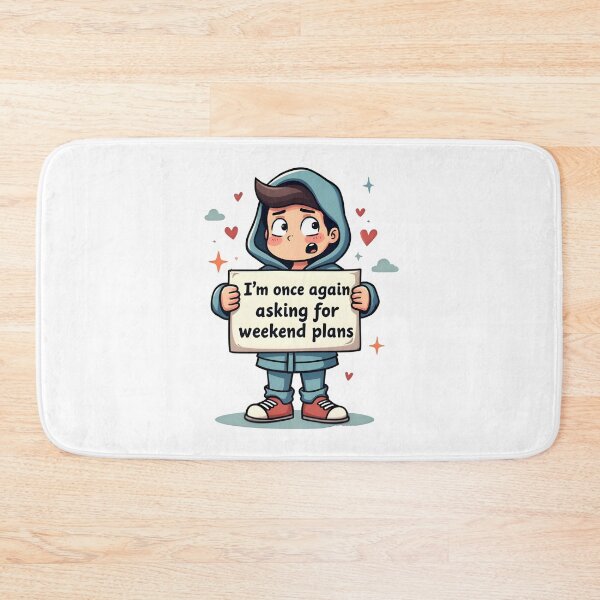 Item preview, I’m Once Again Asking… | Funny Cartoon Plea Meme Art designed and sold by MyFashionDreams.