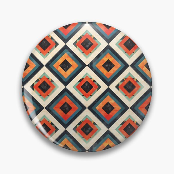 Item preview, Southwest Diamond Boho Pattern — Rustic Tribal Geometric Tile designed and sold by Verbul.